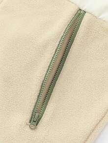 Balabala Kids' Anti-Static Jacket, Unisex Casual Spring Outerwear 2026 - Brown Tone - View 8