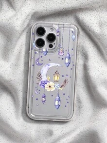 1pc Ramadan Pattern Print Anti-Fall Phone Case Compatible With IPhone 13/11/17/17pro/16/14/15/15pro/15 Plus/15 Promax/7plus/8plus/X/Xs Max/Xr/11pro/12pro/13pro/14pro/12mini/13mini/11promax/12promax/13promax/14promax/14plus/17pro Max/17Air/6/6s Plus/7/8/16Pro/16plus/16promax/Se2/17promax&Compatible With Samsung Galaxy/A54/A14/A12/A13/A15/A32/A33/A24/A52S/S20/S21/S22/S23/S24/S23Plus/S24ultra/S25/A15/A33/A23