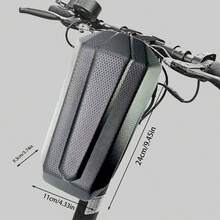 EVA Waterproof Front Bag For Electric Scooter, Foldable Bicycle, Hoverboard, Accessories, Fits On First Bag - Black - View 9