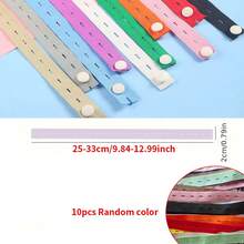 带绑带的宽松衣物折叠板，衣柜收纳架，方便旅行和宿舍使用 - 彩色 - 查看 11