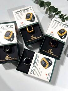 501# OLED Display Multi-Channel Vibration Reminder Electronic Counter Smart Ring Tally Counter - Multicolor - View 2