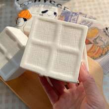 柔软湿润逼真豆腐玩具，慢回弹，减压挤压玩具，小礼物，随机包装 - 彩色 - 查看 2