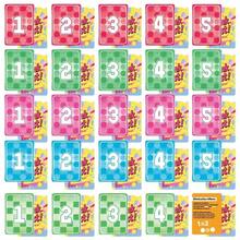 "Think Fast! 50PCS Quick-Thinking Card Game Set - Interactive Party Game For 3-5 Players, Fun Number/Color/Shape Matching Cards With Elimination Effects, Family & Friends Gathering Leisure Activity, Brain-Teasing Entertainment Cards For Game Nights" - Multicolor - View 6