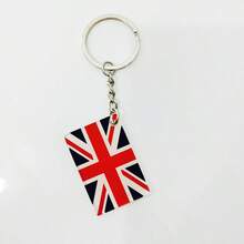 World Flag Pendant, Stand Keychain Ring, Small Gift PVC Keychain Collectible Toy, Backpack Pendant, Hanging Ornament - Multicolor - View 5