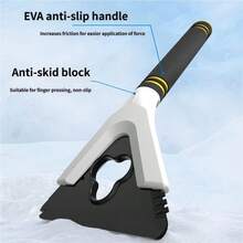 Adjustable Car Ice Scraper, Winter Windshield And Window Frost Remover, Snow Shovel Tool - Vehicle-mounted Snowplow - View 3