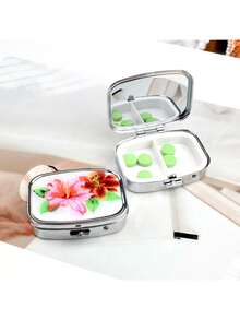 可爱小鸟造型药盒 - 多隔层收纳设计，可存放耳环、项链和药丸 - 生日、圣诞节、周年纪念日、派对的理想礼物，亦可作为珠宝盒或首饰盒使用 - 彩色 - 查看 9