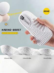 1双男女通用隐形增高半垫，足弓支撑，不疲劳运动鞋垫，适用于运动鞋、女鞋、中帮和低帮靴子