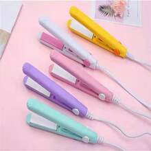 Férulas aniónicas de doble uso para rizos rectos, perm no daña el cabello, alisador, rizador, perm, férulas de color, maya siroco, sunburning hair care black technology: 60℃-230℃ control de temperatura de precisión (adaptado para el cabello grueso y duro común en méxico y volumen natural), recubrimiento de titanio para liberar 20 millones de iones negativos, como envuelto en el cabello de "ropa de protección solar", después de la exposición al sol no se fríe y se bipartita, después de soplar la cabeza directamente clip, batería de litio 5000mAh incorporada, lleno de una vez puede utilizar 15 veces, doble uso de rollo recto +10 grados para ajustar la temperatura, Puede acortar los perezosos rizos de la península de yucatán o presionar el pelo liso liso de las calles de la ciudad de méxico, portátil, adecuado para todas las edades, ideal para regalos,Comprar completo aleatorio regalar crema de color de cabello - Kit de permanente para el cabello - Ver 4