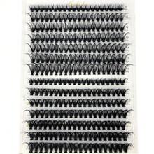 30D/40D/50D/60D/80D Mink Eyelashes 280 Bundles Natural Eyelash Extension 3D  Volume Individual Eyelash Cluster  Tools Lashes (40D-D Curl-0.07-MIX),38587359 - 紫色 - 查看 1