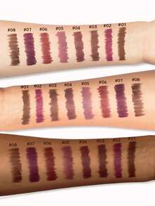 Pudaier Matte Lip Liner Pen 2.0 - Waterproof, Long-Lasting, Non-Stick Berry Shades For All Skin Types - Perfect Makeup Gift For Women - #01 - View 6