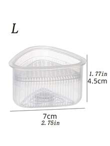 3件套三角形饭团模具套装，寿司饭团和蔬菜卷模具套装，适用于便当盒装饰 - 家用烹饪厨房工具和配件 - 白色 - 查看 14