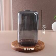 1个创意INS风彩色玻璃花瓶，香薰瓶，桌面摆件，家居装饰，个性化水培花盆 - 彩色 - 查看 6