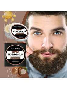 Men's Beard Care Wax Moisturizing Nourishing Smooth Cleaning Beard Gloss Shine Care - 1 - View 2