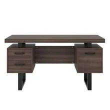 Home Office Desks - Brown - View 9