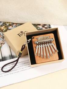 OUMINGYQ 8-Note Kalimba Thumb Piano, Mini Finger Piano, Simple & Compact Hand Piano, Easy To Play Instrument Suitable For Beginners And As A Gift