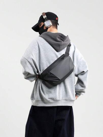 New Small Messenger Bag For Students, Snack Bag, Work Tote, Lunch Bag, Unisex Shoulder Bag, Backpack For College, Multifunctional Dorm Bag, Father's Day Gift, Men's Shoulder Bag, Messenger Bag, Satchel, School Supplies, Autumn Courier Bag, Vintage Coin Purse, Winter Men's Gift Phone Bag