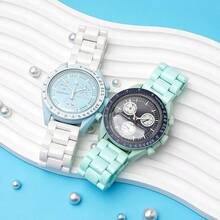 20mm/22mm Rainbow Strap For Samsung Galaxy Watch 7/6/5/4/Active 2 40mm/44mm, Women Bracelet For Amazfit GTS 2/2e/2mini/3, Watch GT2/6/5 42mm/46mm, GT Runner - Multicolor - View 11