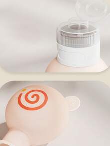 甜甜圈图案可重复灌装旅行喷雾瓶，防漏旅行洗漱用品容器，适用于洗发水、护发素、润肤露、香皂、沐浴露，男女通用，商务旅行、返校旅行或个人旅行必备。 - 彩色 - 查看 7