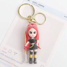 1pc K-POP Witch Hunting Keychain Pendant, Creative Small Gift, Bag Charm - Multicolor - View 8