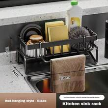 2-Tier Stainless Steel Dish Drying Rack - Includes Cutlery Holder, Cup Rack And Extra Drip Tray - Space-Saving, Rust-Proof, Durable And Easy To Clean Kitchen Storage Rack; Sturdy Dish Drainer; Holds Plates, Cups, Knives, Etc.; Kitchen Organizer - Multicolor - View 15