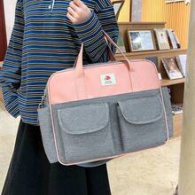 Multifunktionale Schulter Messenger Wickeltasche, wasserdichte Mutterschafts-Windeltasche, Shopper Tasche für Mütter