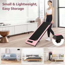 Ancheer Walking Pad Treadmill, Remote Controlled Under Desk Treadmill Quiet With LED Display, Installation-Free For Home Office - View 6