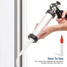 10pcs PP Material Spare Silicone Nozzle Caps, Reusable Sealable Glue Tube Spare Red Nozzle Screw Caps, Silicone Caulking Tube - Multicolor - View 8