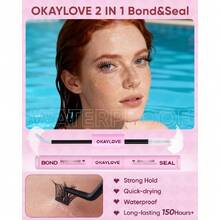 Manga Lash Clusters With Spikes, LIRA 8-18 DIY Cluster Eyelash Extensions Kit, 140pcs CC Curl Clear Band Individual Lashes With Lash Bond And Seal, Remover, Lash Tweezers,38507527 - Trendy Denim - 查看 5