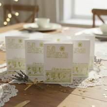 30 Piezas Mini Libritos de Oración en forma de biblia "Mini Biblia" Recuerdo Religioso 7.7*5.7 cm - Blanco - Ver 2