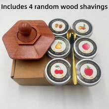 一套瓶装酒烟熏器/鸡尾酒烟熏器套装，配有多种木屑浸泡片，适用于酒吧、家庭、厨房和客厅。可用于烟熏威士忌、鸡尾酒和葡萄酒。也是节日、圣诞节、圣诞装饰和情人节的理想礼物。 - 杏色 - 查看 10