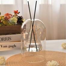 透明彩色玻璃香薰扩散瓶，家用香氛精油容器，适用于现代家居装饰 - 彩色 - 查看 11