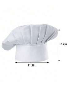 Adjustable Chef Hat, Suitable For Men And Women, Baking, Cooking, Kitchen - Multicolor - View 2
