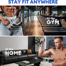 Shaker  Arm Trainer Workout Equipment Adjustable Chest Expander-Exerciser - Blue - View 6