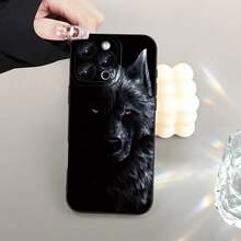 Handyhülle: Beliebtes kreatives Wolf-Design Handyhülle für iPhone 16/15/14/13/12/XS/XR/X/7/8 Plus/Pro/Max - Unisex stilvolles Geschenk für Freunde, Familie, Freund oder Freundin - Schwarz - Übersicht 6