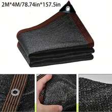 A Sunshade Net With A Matching Drawstring, Featuring Built-In Holes For Easy Installation. It Is Suitable For Yards, Outdoor Spaces, Gardens, Camping, Rooftops, And Pools, Providing Sun Protection And UV Shielding. It Also Serves As A Dust Barrier F