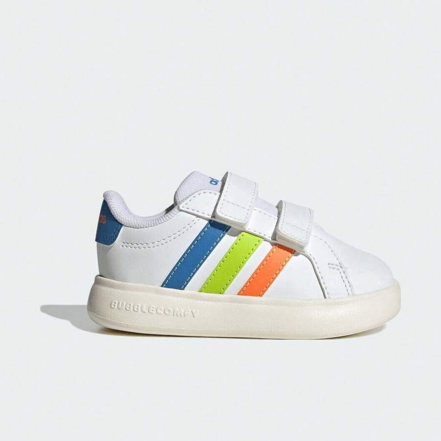 Adidas Giày tập đi GRAND COURT 3.0 BUBBLE CF I dành cho bé trai sơ sinh/trẻ nhỏ, JP9379 - trắng - Xem 1
