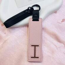 1pc Fashionable English Letter Car Key Chain Creative Letter Pendant Keychain Bag Charm Letter Hanging Decor Valentine's Day Gift Event School Teacher For Men Mini Wallet Small Wallet Wallet Keychain Lanyard