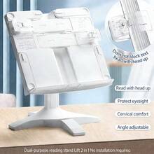 Adjustable Multi-Function Book Stand/Reading Desk For Students - Multicolor - View 6