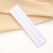 1/5 pezzi Fasce elastiche colore casuale per donna, adatte per casual, yoga, sport, fitness, autunno/inverno, sciarpa elegante per vacanze, fascia morbida per capelli, accessori per capelli da donna per San Valentino, elegante fascia per capelli, fascia per sudore per allenamento - Multicolore - Visualizzare 3