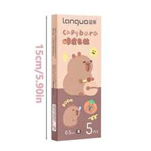 0.5mm Black Ink Retractable Hedgehog Ballpoint Pen, Suitable For Office And School, Unisex, Cute Design, Convenient To Carry, Ideal Stationery. Large Capacity Multi-Layer Pencil Case, Back To School Essential, Office Supplies, Valentine's Day Gift. - Multicolor - View 2