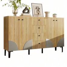 Armadi di Archiviazione - Legno + Truciolato-1 - Visualizzare 3