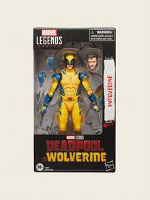 Hasbro Bộ sưu tập  Legends - Wolverine & Deadpool - Mô hình Wolverine cao 9,72 inch | Được cấp phép chính thức, các bộ phận có thể tháo rời để tạo dáng năng động, mô hình Wolverine ấn tượng, đồ chơi sưu tầm lý tưởng làm quà tặng ngày lễ, chất liệu nhựa ABS, dành cho trẻ từ 4 tuổi trở lên. - Nhiều màu - Xem 9