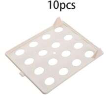 1/3/5/8/10/15pcs Stackable Plastic Clothing Storage Rack With Lid - Foldable, Space-Saving Shirt And Pants Organizer Rack, Convenient Design, Ideal For Home Closet Organization, Slouchy Person Creative Wardrobe Folding Shirt Anti-Wrinkle Portable Rack - Multicolor - View 21