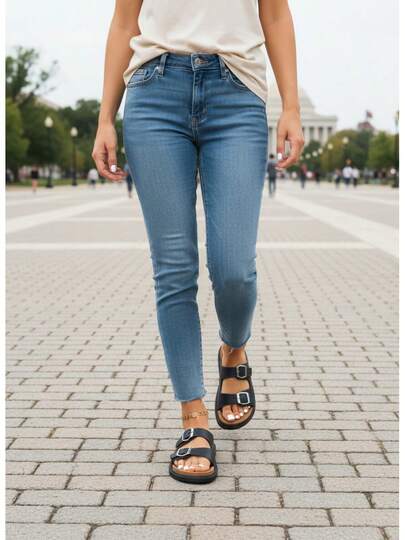 2026 New Fashion Summer Women Slippers, Comfortable Rubber Midsole, Outdoor Casual Sandals, Beach Shoes, Non-Slip, Home Slippers, Outdoor PVC Waterproof Non-Slip Sandals