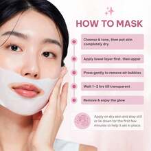 Collagen Gel Face Mask, Overnight Hydrogel Real Deep Mask Korean Skincare - Enhancing Recovery For All Skin Types And Radiance Boost, Elasticity, Hydrating, Firming - Facial Masks - View 10