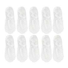 5 Pairs Of Women's Transparent Invisible Fishing Net Socks With Exquisite Polka Dot Pattern And Lace Trim, Showcasing Feminine Elegance - Multicolor - View 13