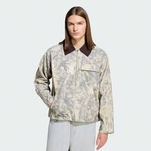 Adidas Originals 男士工装夹克 梭织无帽夹克 KG6454 - 米色 - 查看 4