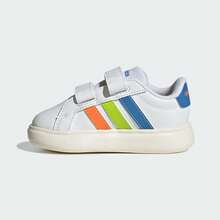 Adidas Giày tập đi GRAND COURT 3.0 BUBBLE CF I dành cho bé trai sơ sinh/trẻ nhỏ, JP9379 - trắng - Xem 2