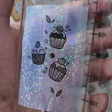 [Transparent Thermal Paper Roll] Transparent Self-Adhesive Thermal Paper Roll | 57mm X 2.5m, Compatible With Most Mini Printers - Multicolor - View 7