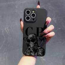 Magic Cube Pattern Phone Case For IPhone Models, Shockproof Protective Cover, Ideal Gift Choice, Fashionable Design - Black - View 2